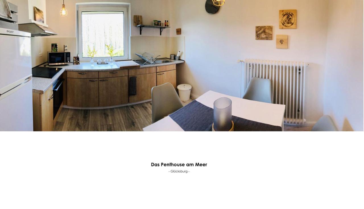 Das Penthouse Am Meer - Logenplatz An Der Foerde - Glücksburg Extérieur photo