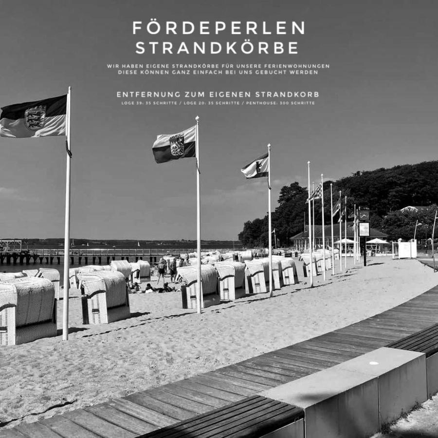 Das Penthouse Am Meer - Logenplatz An Der Foerde - Glücksburg Extérieur photo