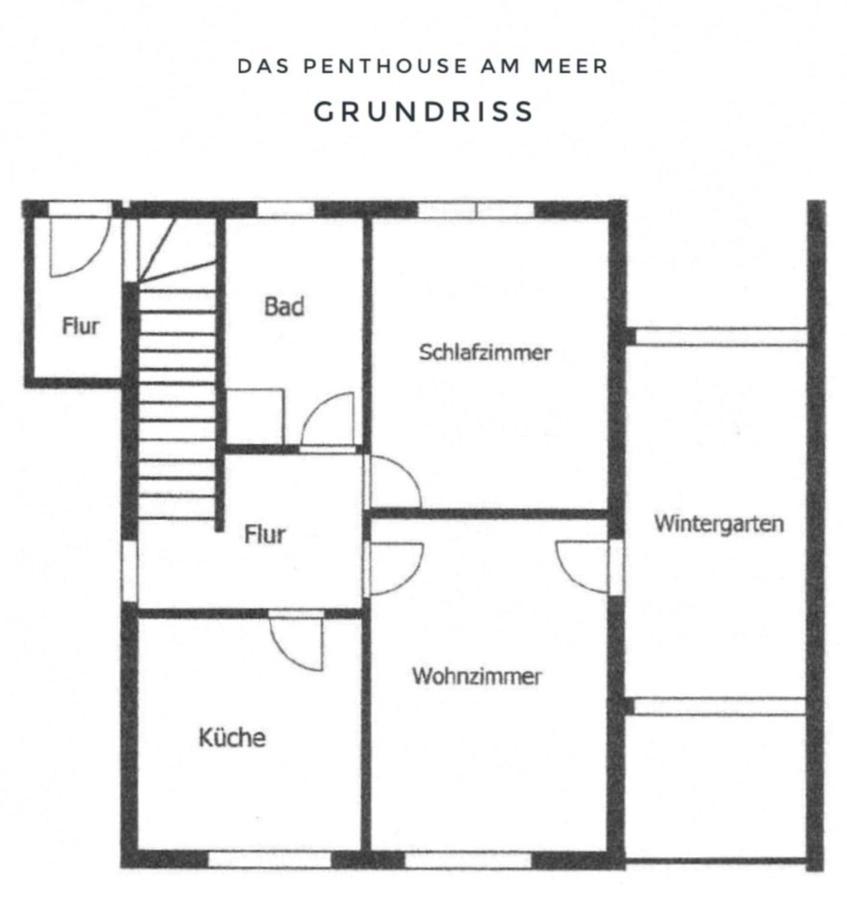 Das Penthouse Am Meer - Logenplatz An Der Foerde - Glücksburg Extérieur photo